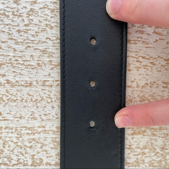 Gucci Leather Belt with Multicolor Buckle - Picture 2 of 3